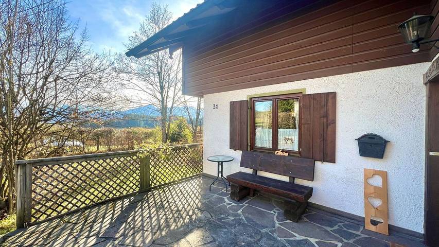 Ferienhaus für 7 Personen, mit Terrasse, mit Haustier in Rieden