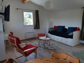 Gîte pour 2 personnes, avec vue et jardin, animaux acceptés à Mas-Saintes-Puelles