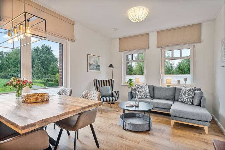 Ferienwohnung für 5 Personen, mit Terrasse und Garten in Guderhandviertel