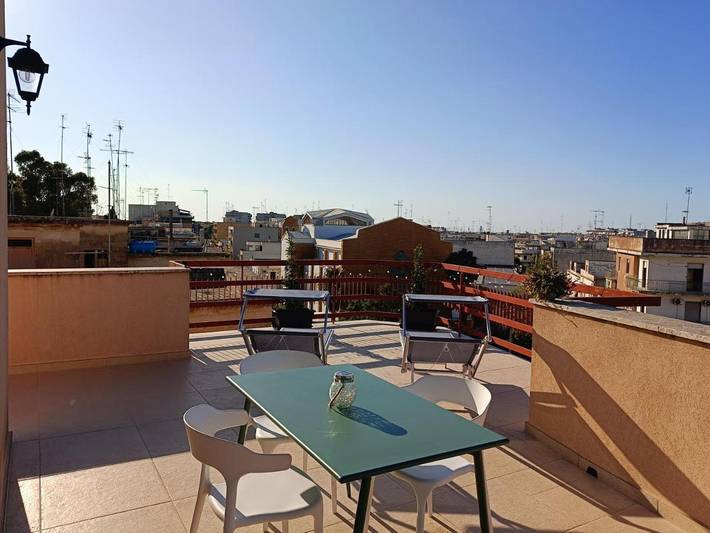 Loft per 4 persone, con Balcone e Terrazza nonché Panorama a Lecce