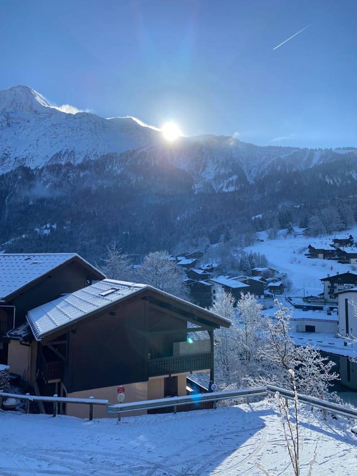 Estudio entero, Vue Des "Chavants", Studio 20 M² With Balcony in Les Houches, Macizo del Mont Blanc