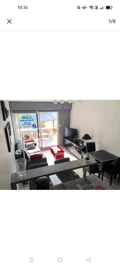 Gîte pour 2 personnes, avec vue et balcon dans Port De Fecamp