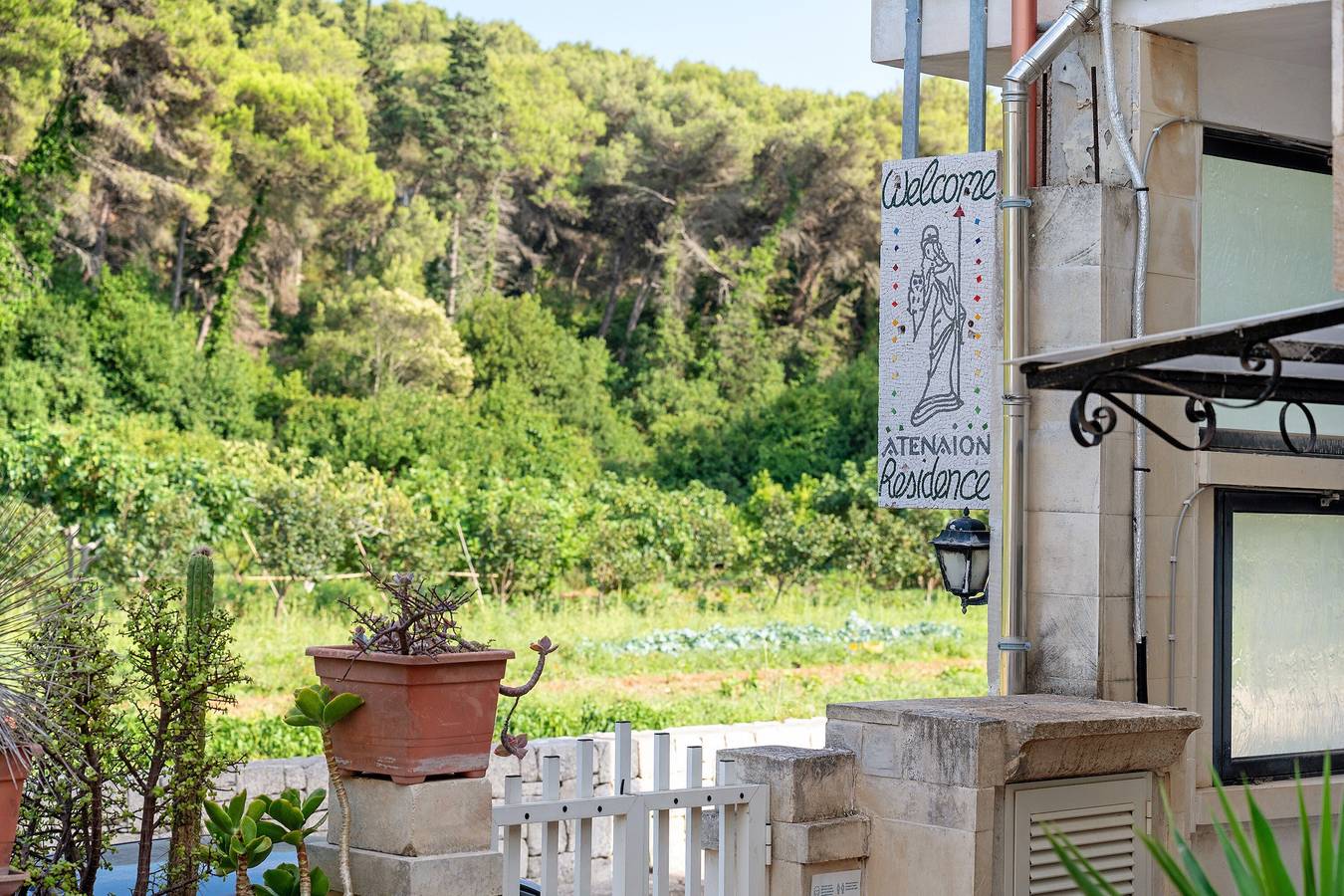 Studio entier, Studio 'Atenaion Studio Residence' avec terrasse commune, Wi-Fi et climatisation in Otranto, Région d'Otranto