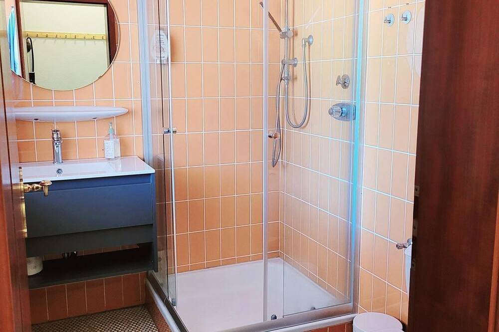 Ganze Wohnung, Ferienwohnung Rhönchalet - Appartement/Fewo, Dusche, Wc, Wohn-/Schlafraum in Gersfeld, Rhön-Hessen