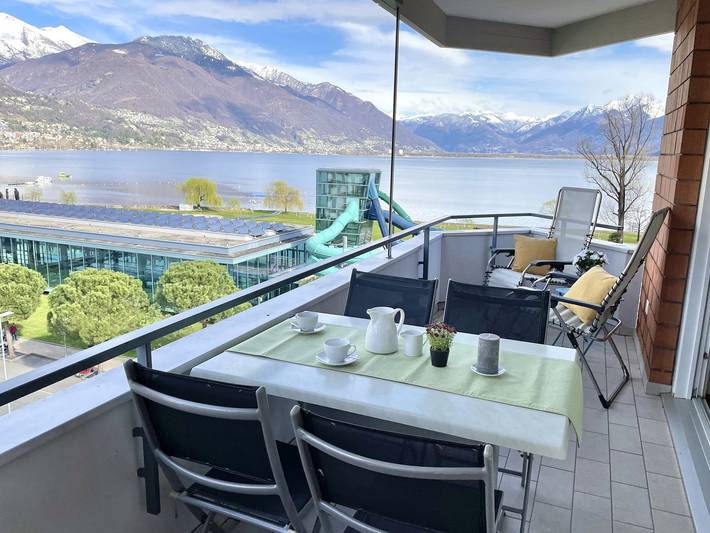 Gîte pour 4 personnes, avec balcon ainsi que vue et vue sur le lac à Locarno - 4