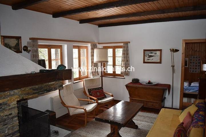 Einzelchalet in Zinal - 1 Schlafzimmer mit 1 Bett - 1 Schlafzimmer mit 3 Betten - 2 Schlafzimmer mit in Ayer (Anniviers), Anniviers