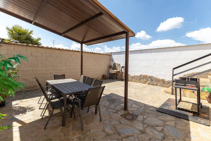 Apartamento para 9 personas, con jardín en Castilla-La Mancha