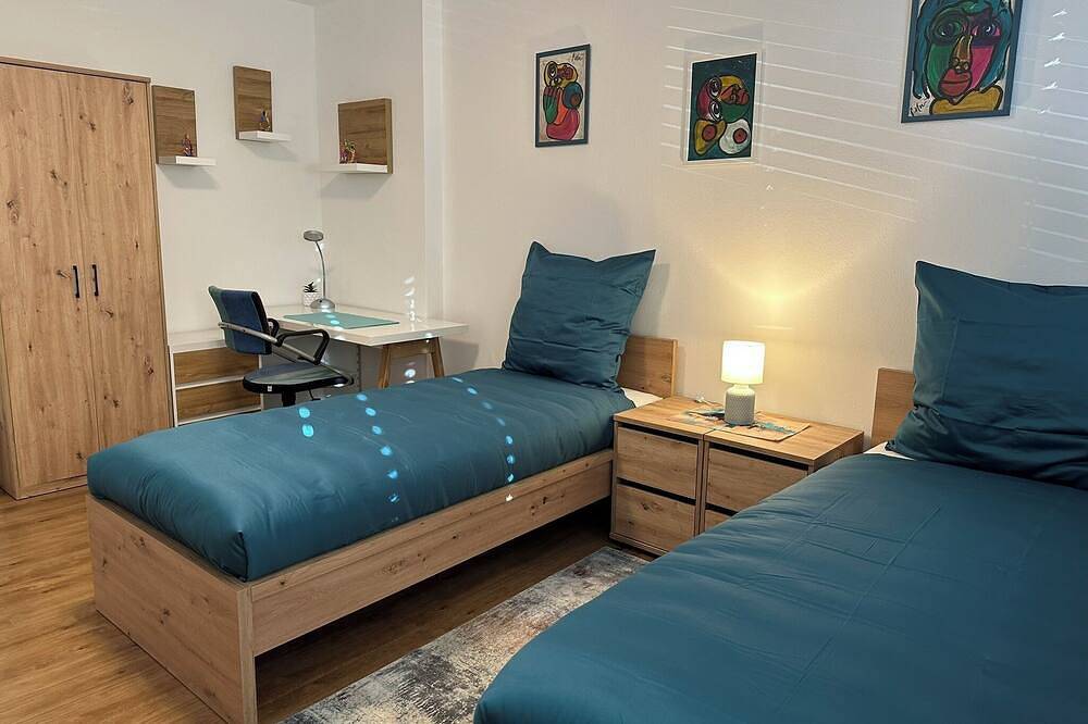 Ganze Wohnung, Gemütliche Ferienwohnung mit zwei Schlafzimmern im Herzen von Schweinfurt in Schweinfurt, Fränkisches Weinland