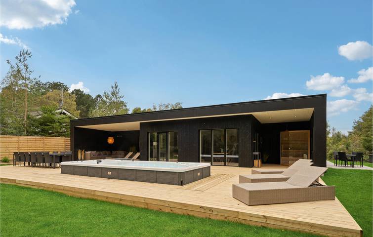 Ferienhaus für 12 Personen, mit Terrasse und Garten sowie Pool und Sauna in Djursland - 4