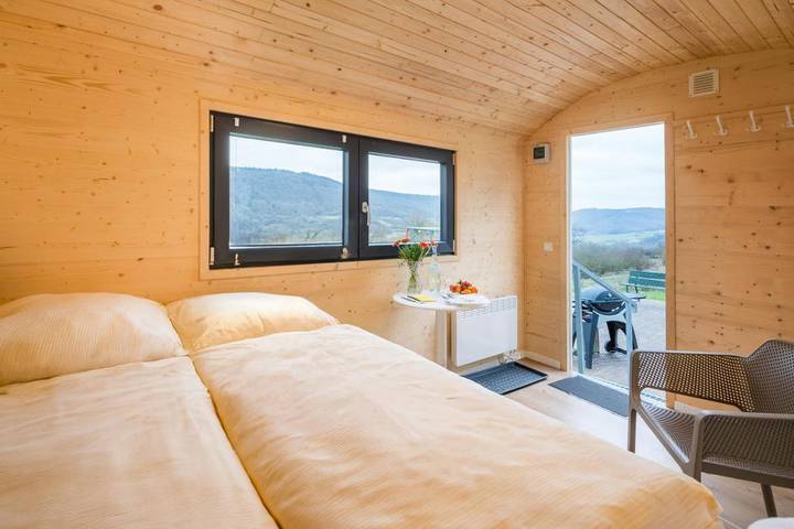 Location de vacances pour 2 personnes, avec vue et sauna ainsi que piscine et jardin, animaux acceptés à Bollendorf - 3