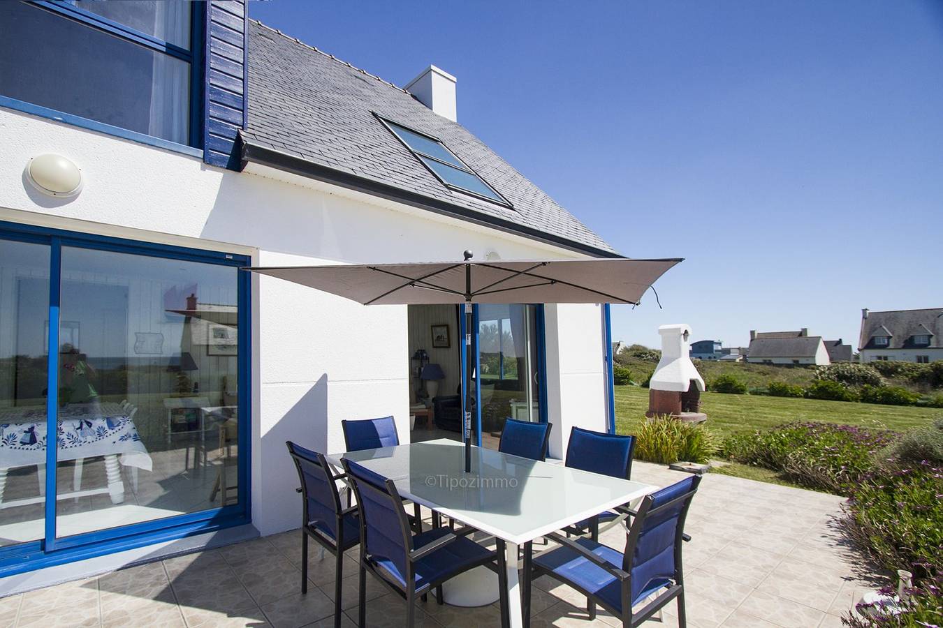 Tipoz'Immo – Les Galets, vue mer, entièrement équipée in Plozévet, Côte de Cornouaille