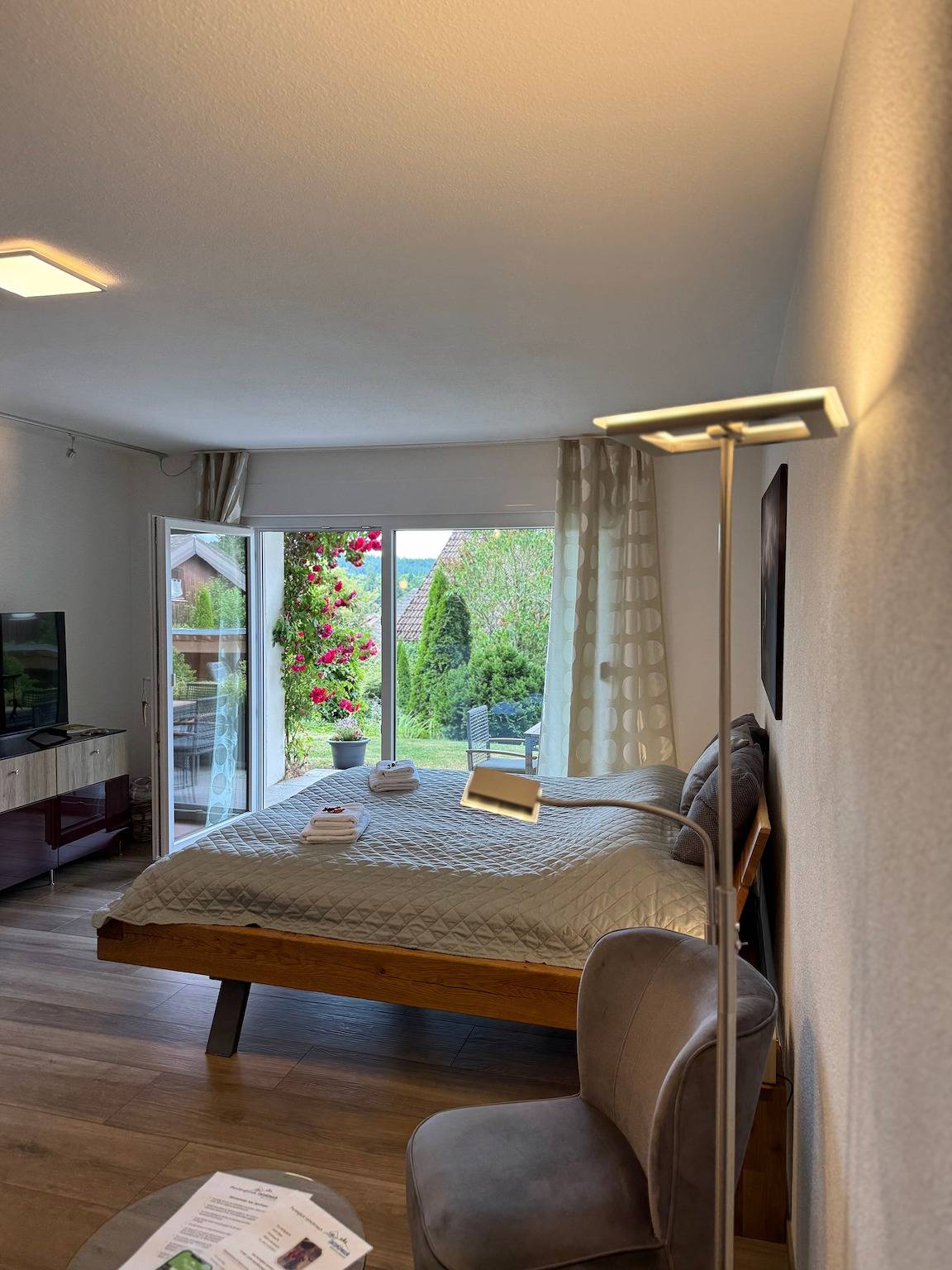Ganze Wohnung, Ferienglück Unterkirnach mit Gemeinschaftsgarten und Wlan in Unterkirnach, Mittlerer Schwarzwald
