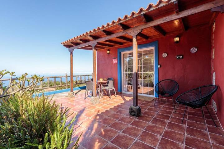 Ferienhaus für 10 Personen, mit Terrasse und Garten sowie Pool und Ausblick auf La Palma - 2