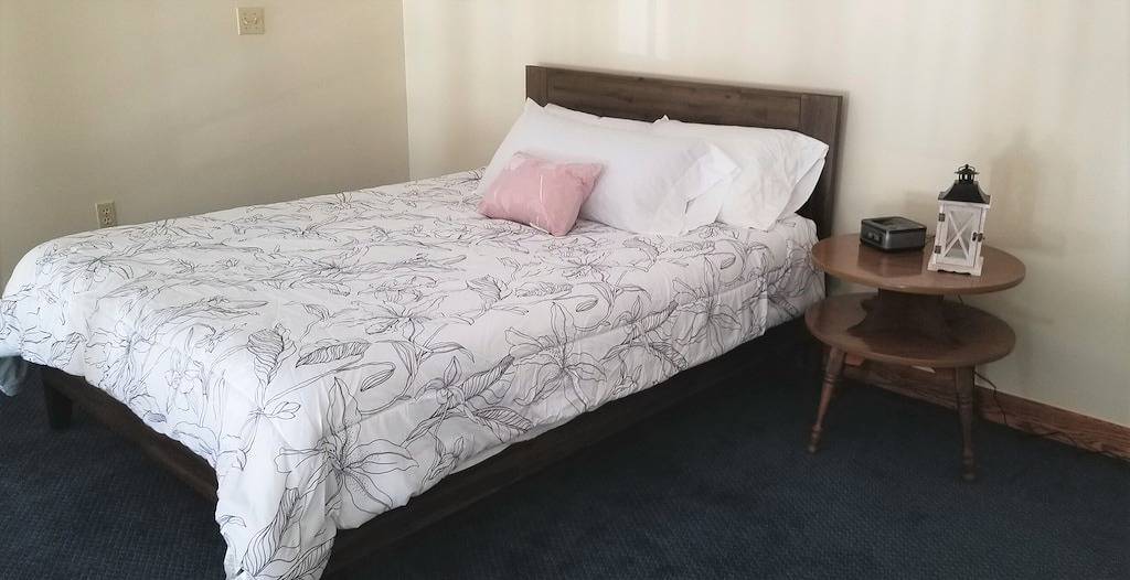 Historic Bank Building on the Elroy-Sparta State Trail in Monroe County (WI)