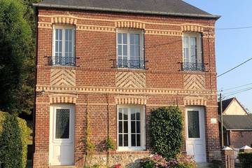 Gîte pour 4 personnes, avec jardin et terrasse à Saint-Martin-aux-Buneaux
