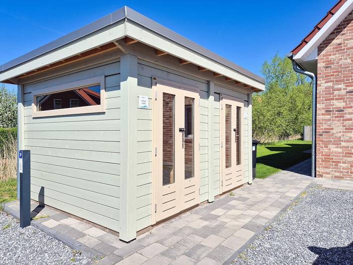 Ferienhaus mit meerblick für 10 Personen, mit Balkon und Balkon/Terrasse sowie Whirlpool und Terrasse am Jadebusen - 4
