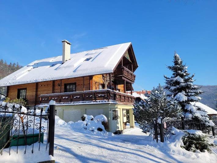 Bed & breakfast dla 2 osób, z widok i ogród oraz sauna, zwierzęta dozwolone w Wisła