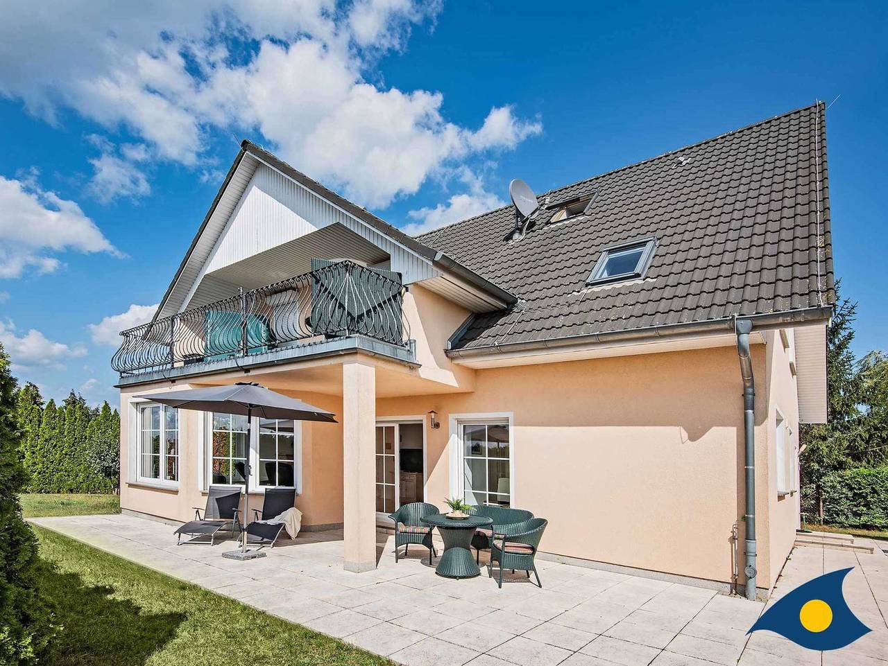 Haus Achterwasserblick /// - in Ückeritz, Bernsteinbäder