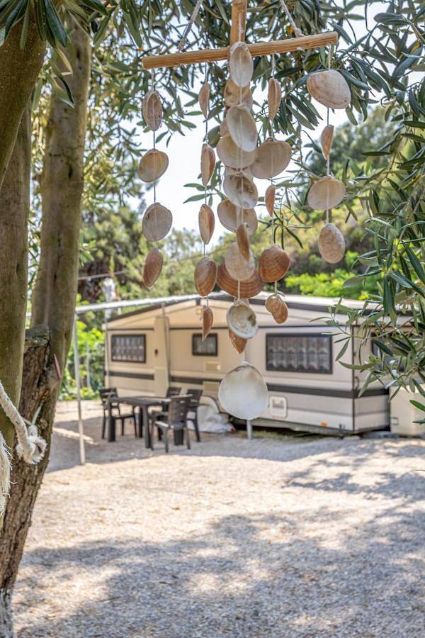 Camping voor 5 personen, met tuin en uitzicht in Griekenland
