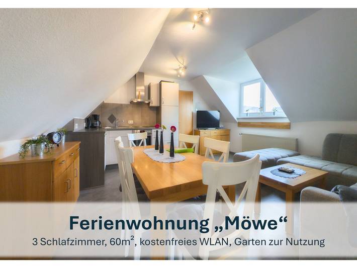 Ferienwohnung für 7 Personen, mit Garten in Stedesdorf