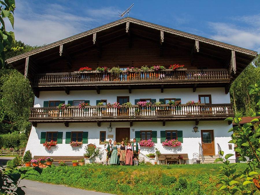 Hafnerhof - Fewo Heuberg 5 Personen, 70 qm, 2 Schlafzimmer in Flintsbach am Inn, Bayerische Alpen