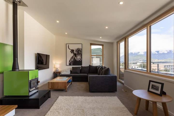 Ferienhaus für 6 Personen, mit Terrasse und Garten in Neuseeland