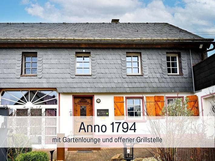 Ferienhaus für 5 Personen, mit Ausblick und Garten