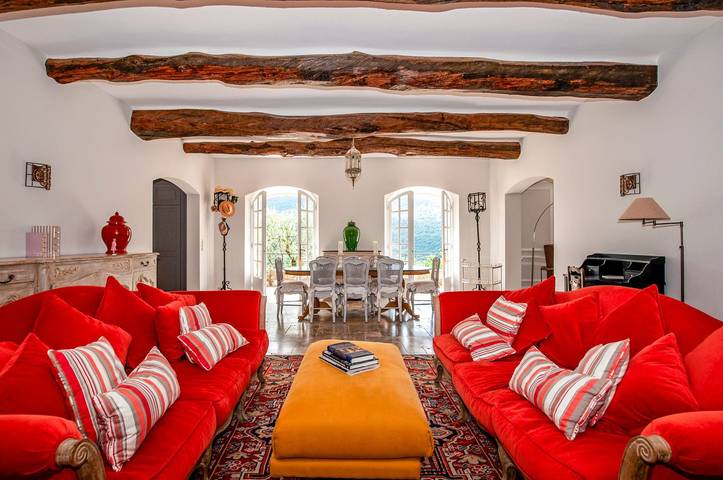 Location de vacances pour 14 personnes, avec terrasse et jardin à Le Bar-sur-Loup - 3