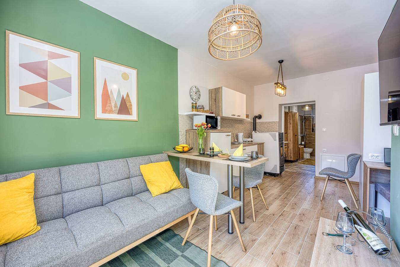 Ganze Wohnung, Studio Appartement Delnice, Gorski kotar -a in Delnice, Primorje-Gorski Kotar