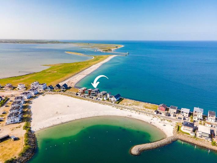 Ganze Wohnung, Bieker: Exklusive Ostsee-Ferienwohnung mit freiem Meerblick direkt am Strand in Olpenitz, Kappeln