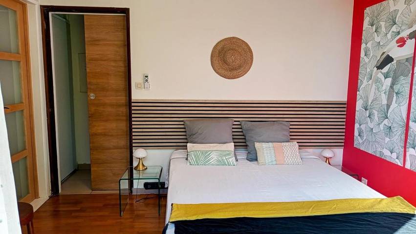 Maison d’hôte pour 2 personnes, avec piscine et jardin ainsi que terrasse et vue à La Possession - 4