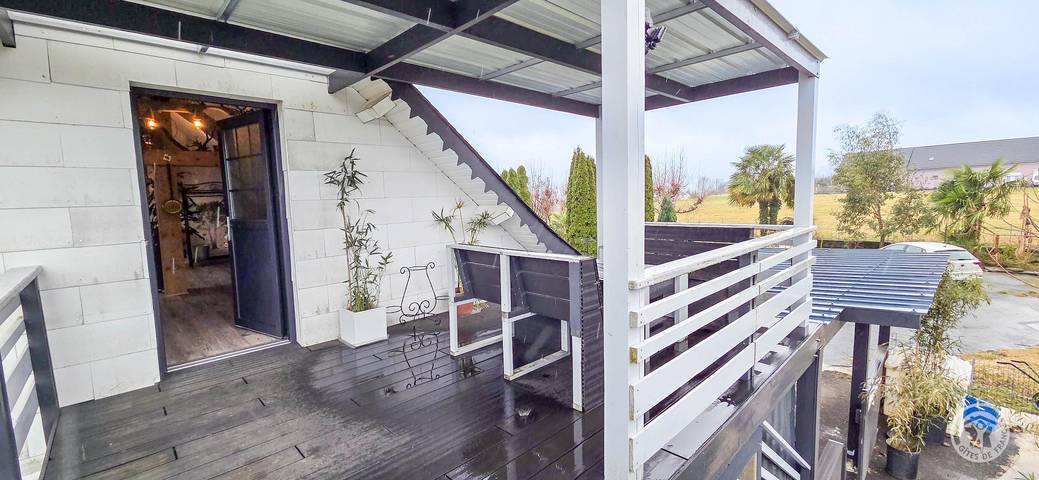 Gîte pour 5 personnes, avec terrasse et jardin, animaux acceptés à Mérilheu - 2