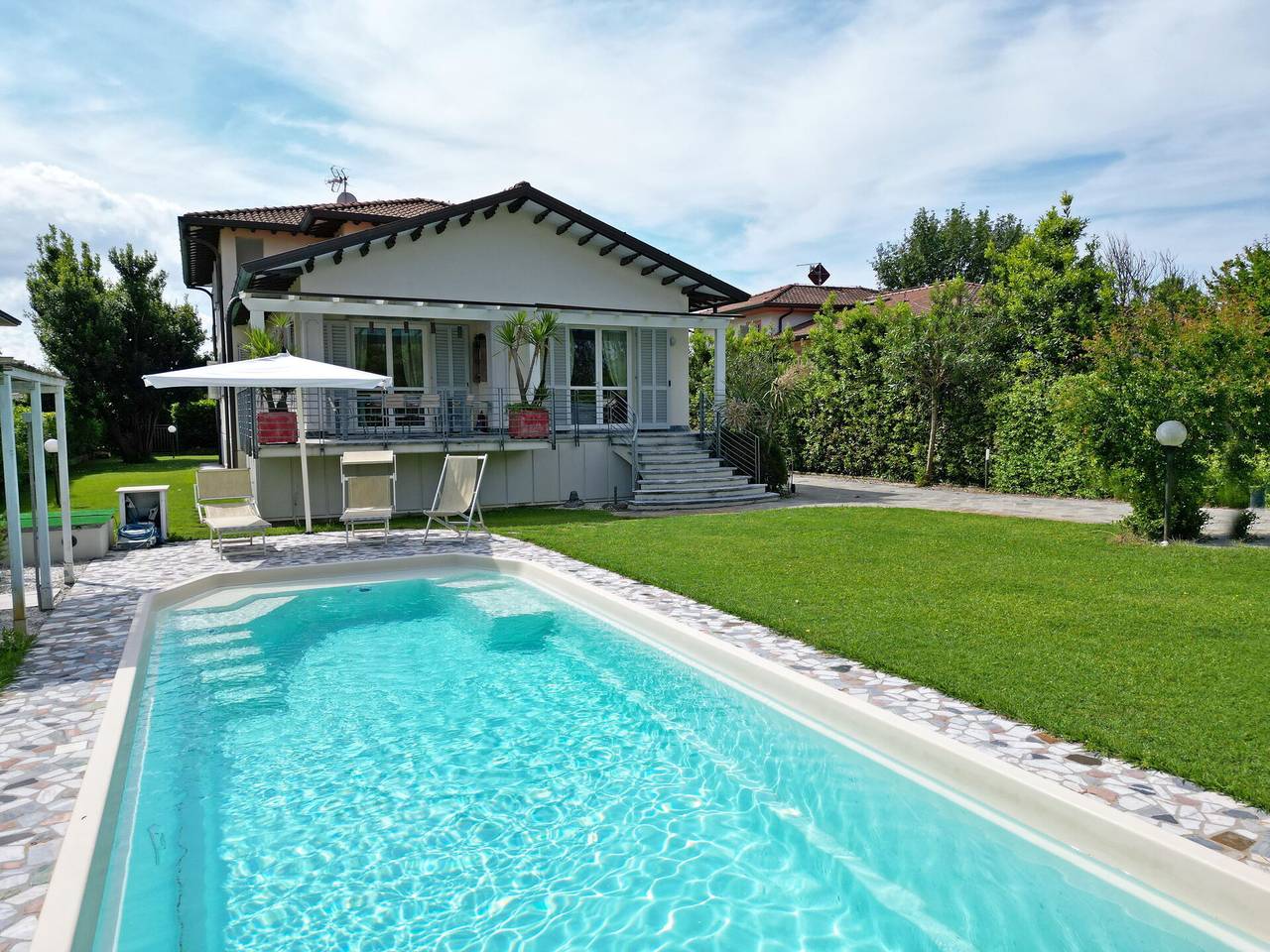 Villa pour 11 personnes avec terrasse in Marina di Pietrasanta, Pietrasanta