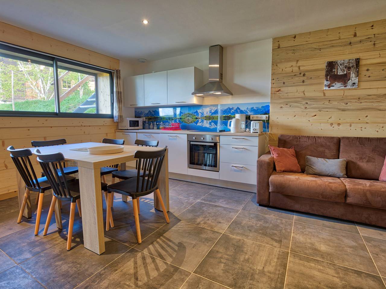 Appartement entier, Charmant appart. montagne, près des pistes, 6 pers, parking, Wifi inclus in Crest-Voland, Région d'Albertville