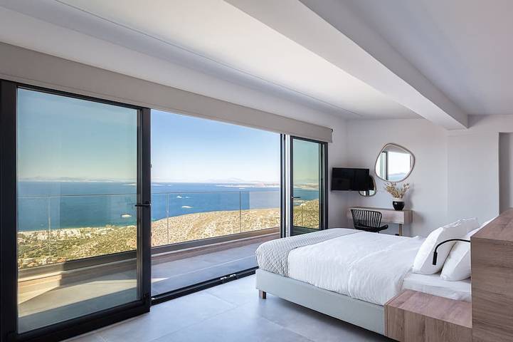 Location de vacances pour 4 personnes, avec Balcon et Piscine dans Saronida - 2