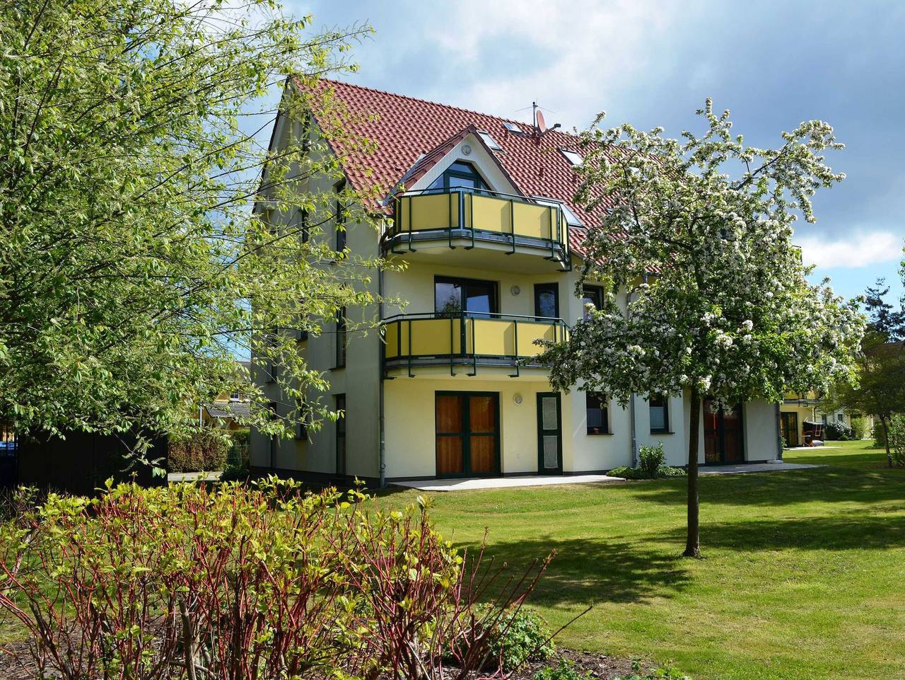 Ganze Ferienwohnung, Ostseetrio Zinnowitz, mit Balkon & Wlan - 3 Raum-Wohnung 15 in Zinnowitz, Usedomer Norden
