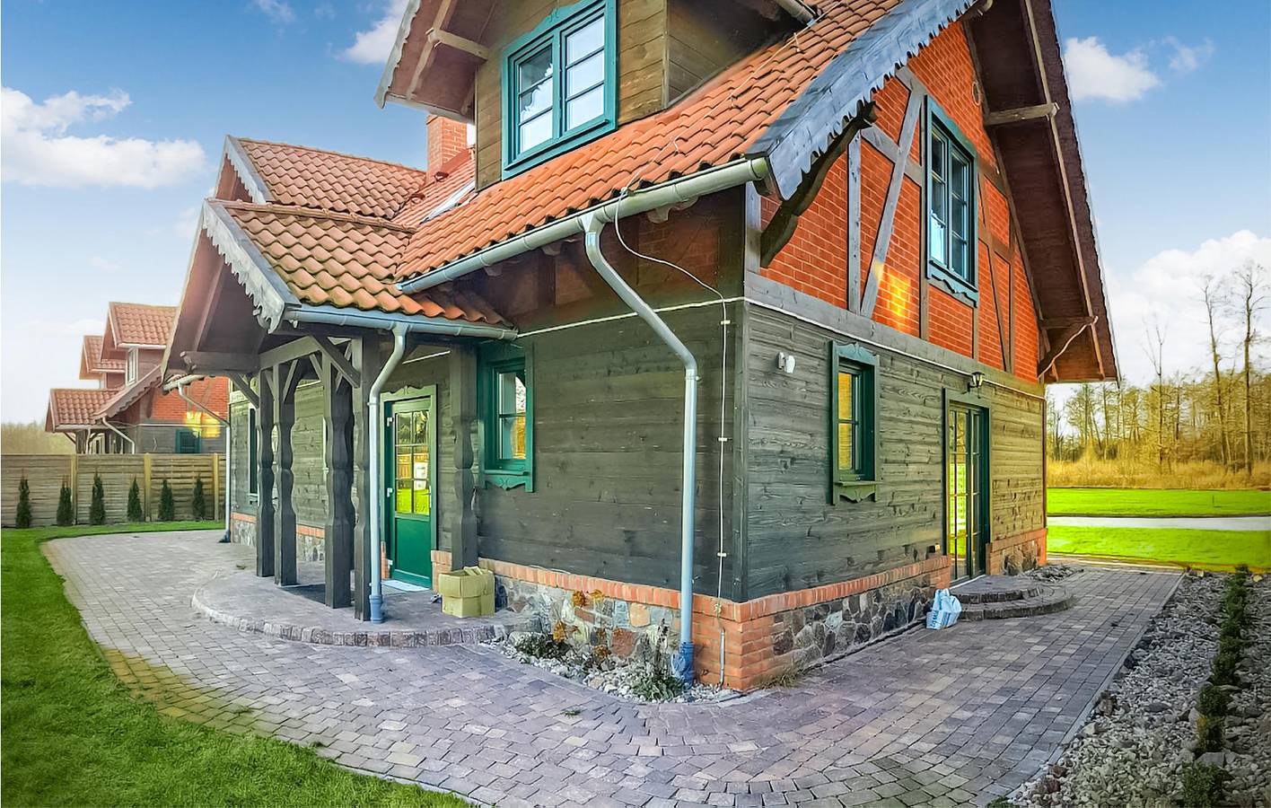 Ferienhaus für 12 Personen mit Terrasse in Ermland-Masuren