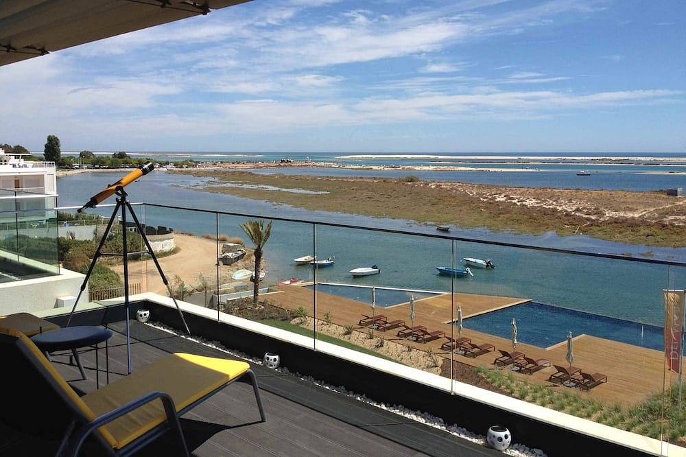 Ganze Wohnung, Ausgezeichnete Penthouse am Strand mit 180 ° Blick auf die Algarve in Fuseta, Moncarapacho e Fuseta