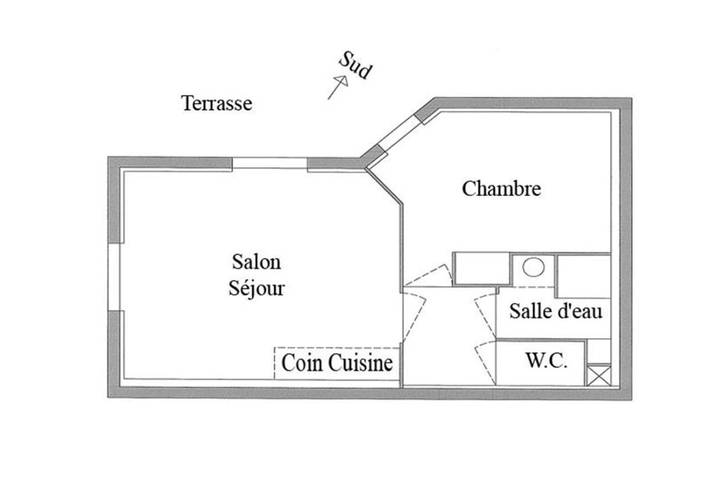 Chambre d’hôte pour 4 personnes, avec vue et jardin à Mercury - 4