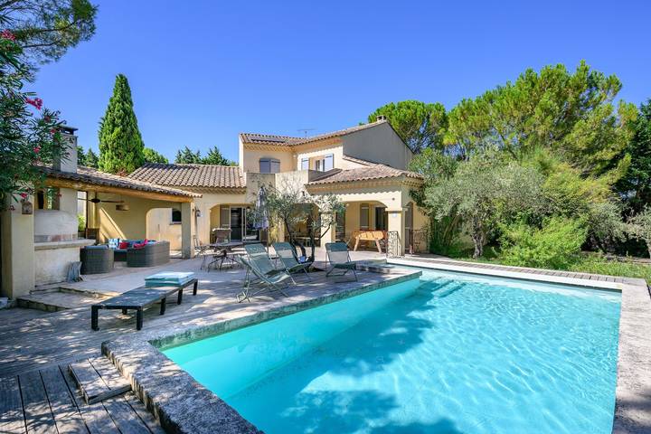 Maison de vacances pour 15 personnes, avec Balcon et Jacuzzi ainsi que Jardin et Sauna