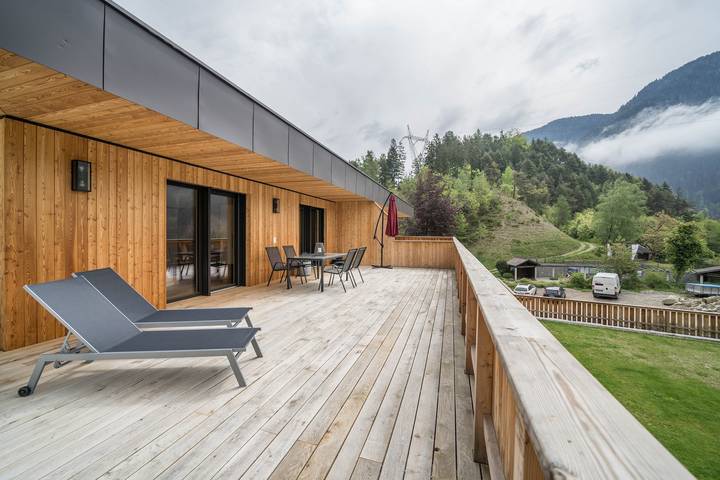 Appartamento intero, Appartamento 'Naturapartments Alpreid Zirbe' con vista sulle montagne, terrazze e Wi-Fi in San Pancrazio, Gruppo Ortles-Cevedale