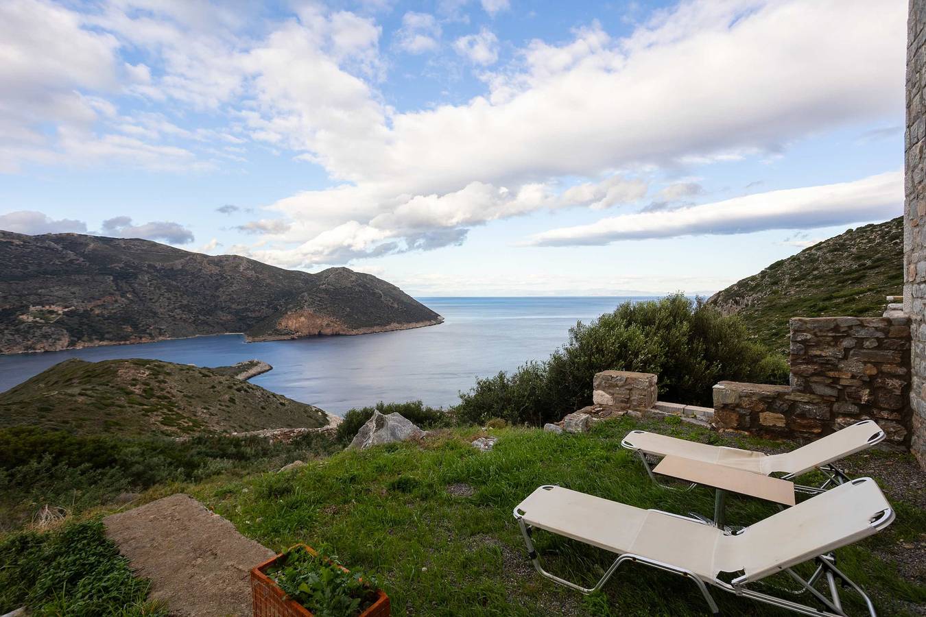 Villa für 4 Personen mit Balkon/Terrasse in Paliros, Peloponnes