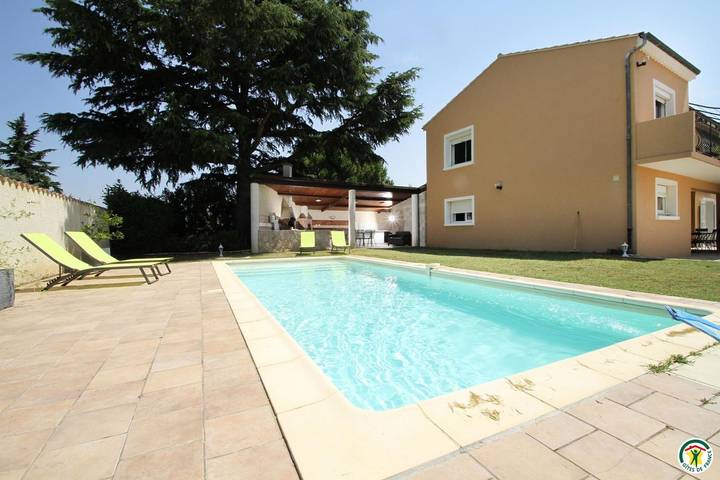 Gîte für 6 Personen, mit Ausblick und Pool sowie Garten - 1