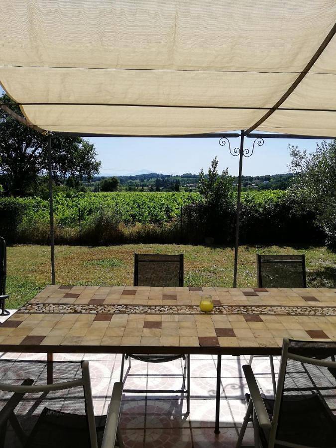 Location de vacances pour 6 personnes, avec piscine ainsi que vue et jardin à Saint-Paulet-de-Caisson - 3