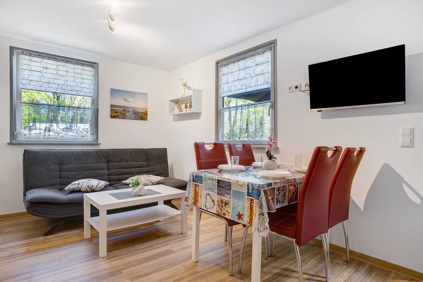 Bungalow 'Bungalow - Bark Sedov, Bgl 2' mit Privatterrasse und Wlan in Bakenberg, Dranske