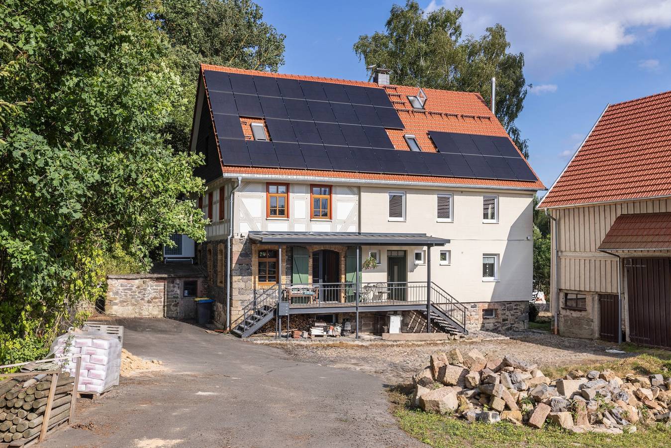 Entire apartment, Apartment 'Mühlenapartment 2' with Shared Garden and Wi-Fi in Kirtorf, Vogelsberg Region