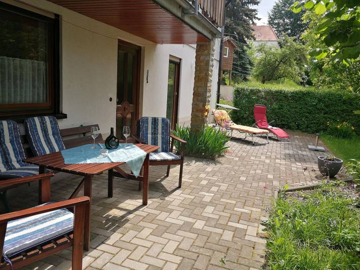 Ferienwohnung für 4 Personen, mit Balkon und Garten in Sächsische Schweiz