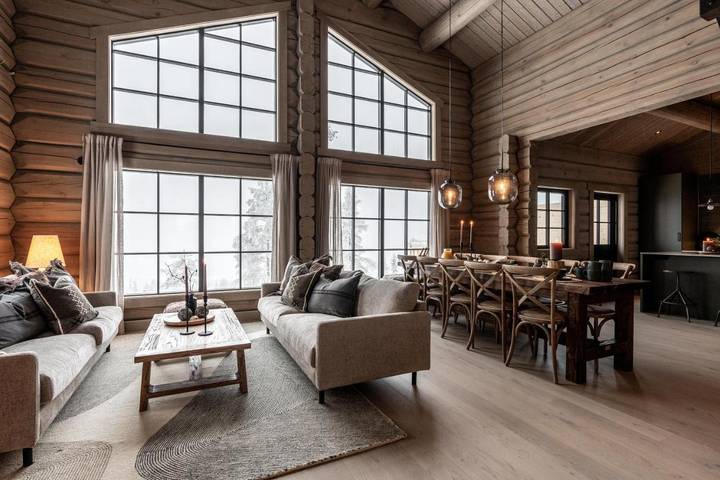 Ferienhaus für 14 Personen, mit Sauna und Terrasse sowie Ausblick in Idre - 2