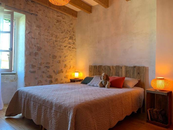 Chambre d’hôte pour 2 personnes, avec Terrasse ainsi que Jardin et Vue