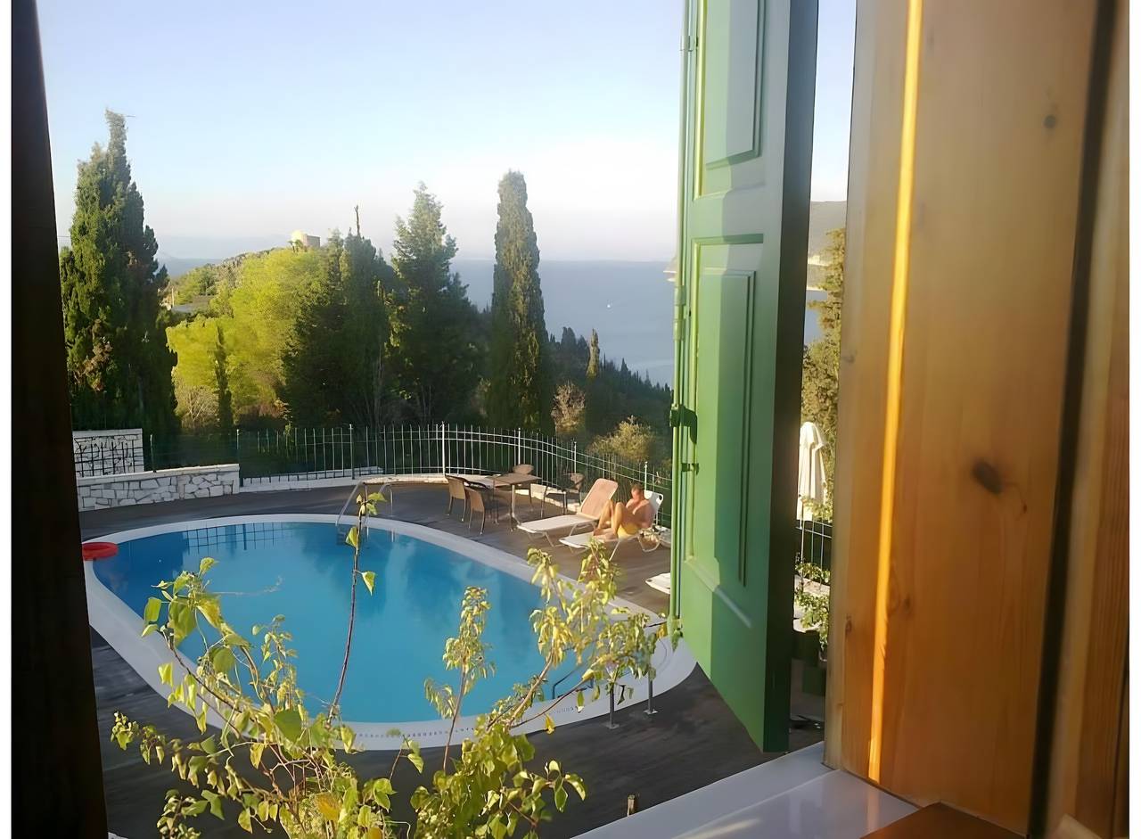 Ganze Wohnung, Apartment „Villa Milia - 2“ mit Meerblick, Wlan und Klimaanlage in Agios Nikitas, Griechenland